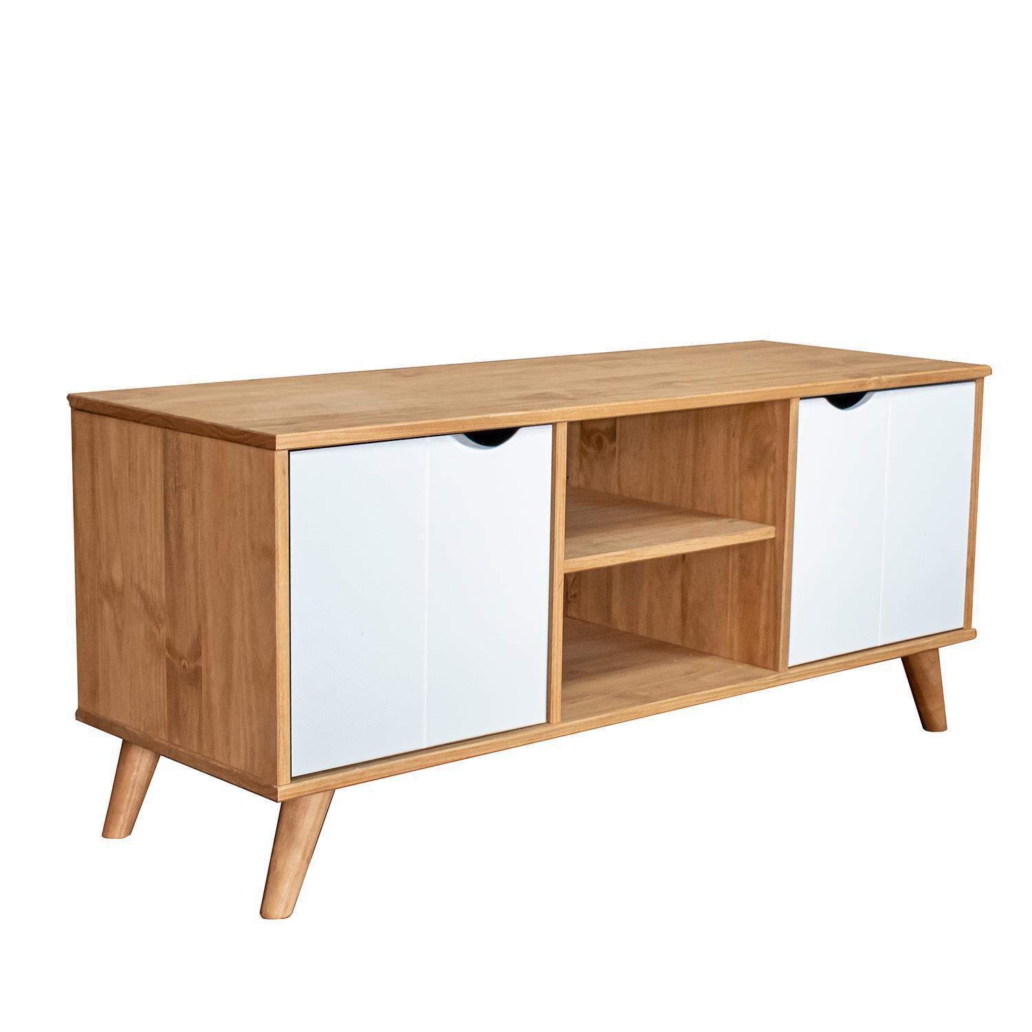 VEKKAHOME Rack Grecia Light 2 puertas | Falabella Chile