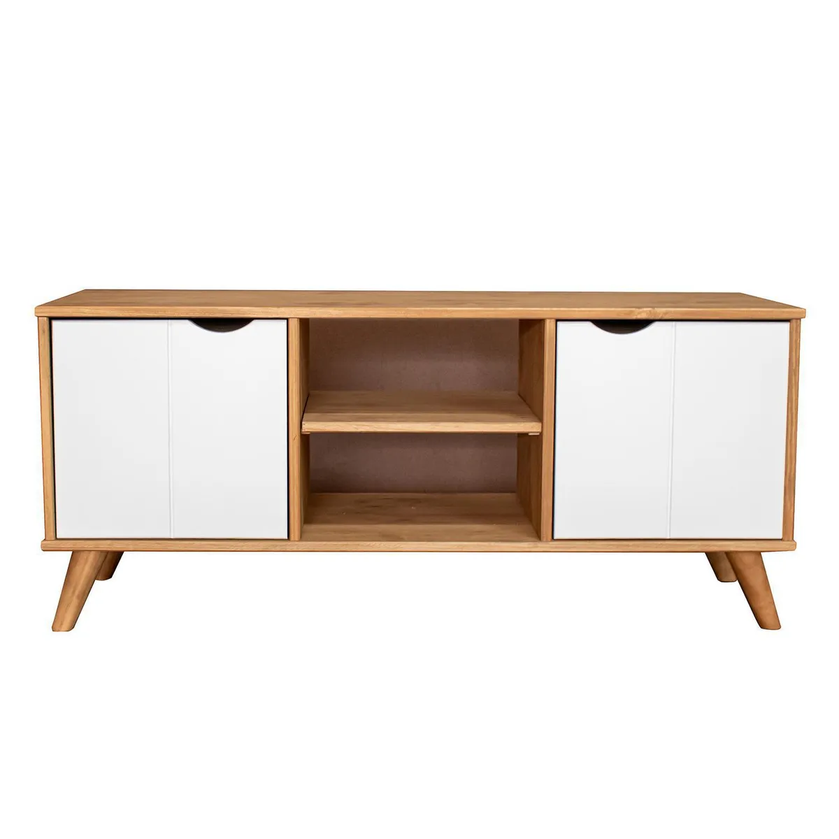 VEKKAHOME - Rack Grecia Light 2 puertas