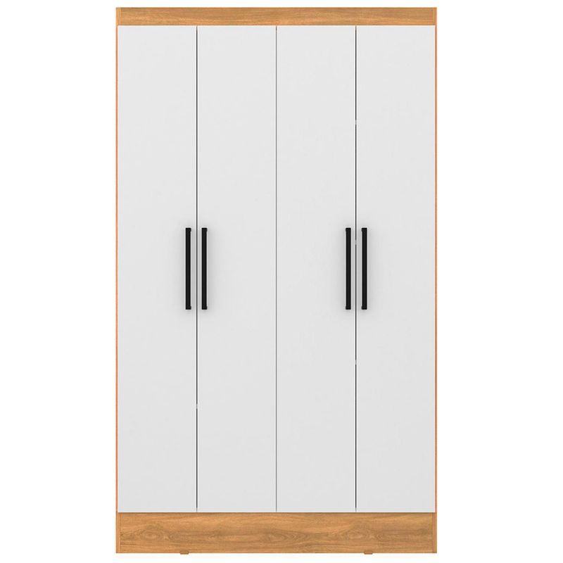 ROCA - Clóset Ámbar 4 Puerta(s) 4 Repisa(s) 107xx46 cm Blanco