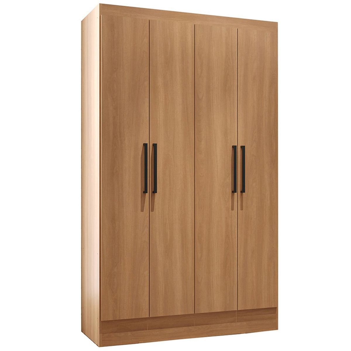 ROCA - Clóset Ámbar 4 Puerta(s) 4 Repisa(s) 107xx46 cm Canela