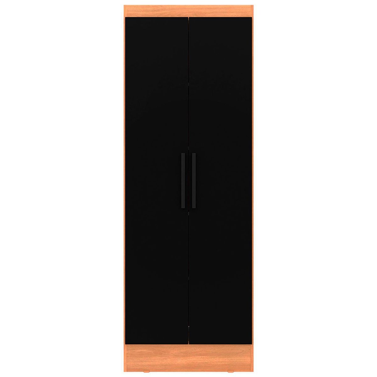 ROCA - Clóset Ámbar 2 Puerta(s) 4 Repisa(s) 65xx37 cm Negro