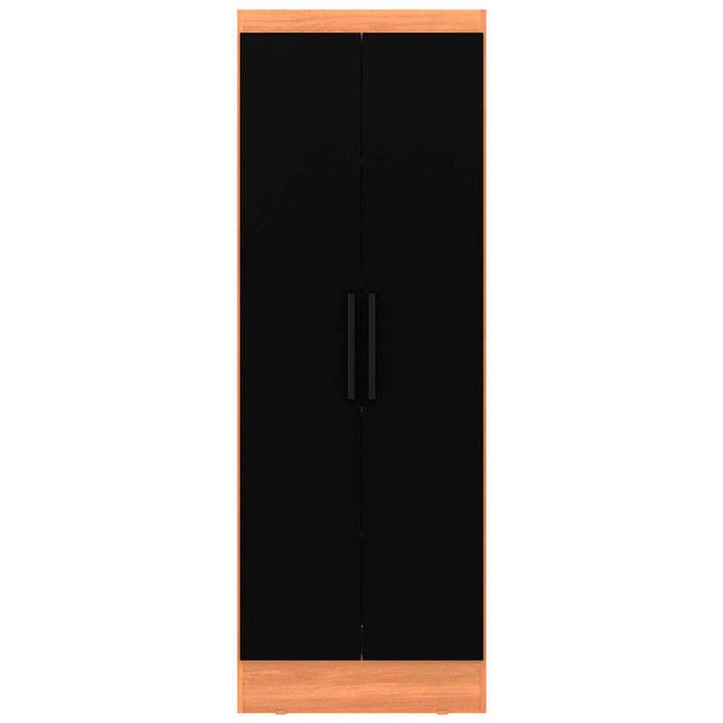 ROCA - Clóset Ámbar 2 Puerta(s) 4 Repisa(s) 65xx37 cm Negro