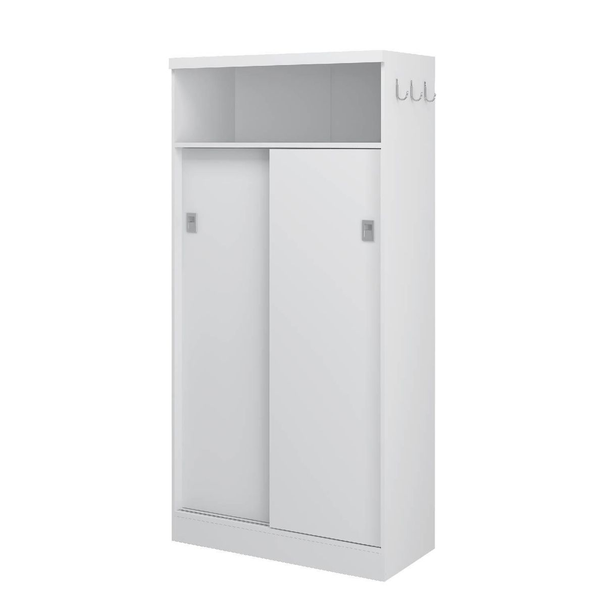 ROCA - Estante Manaos MDP 4 Nivel(es) 76x155x37.8 cm Blanco