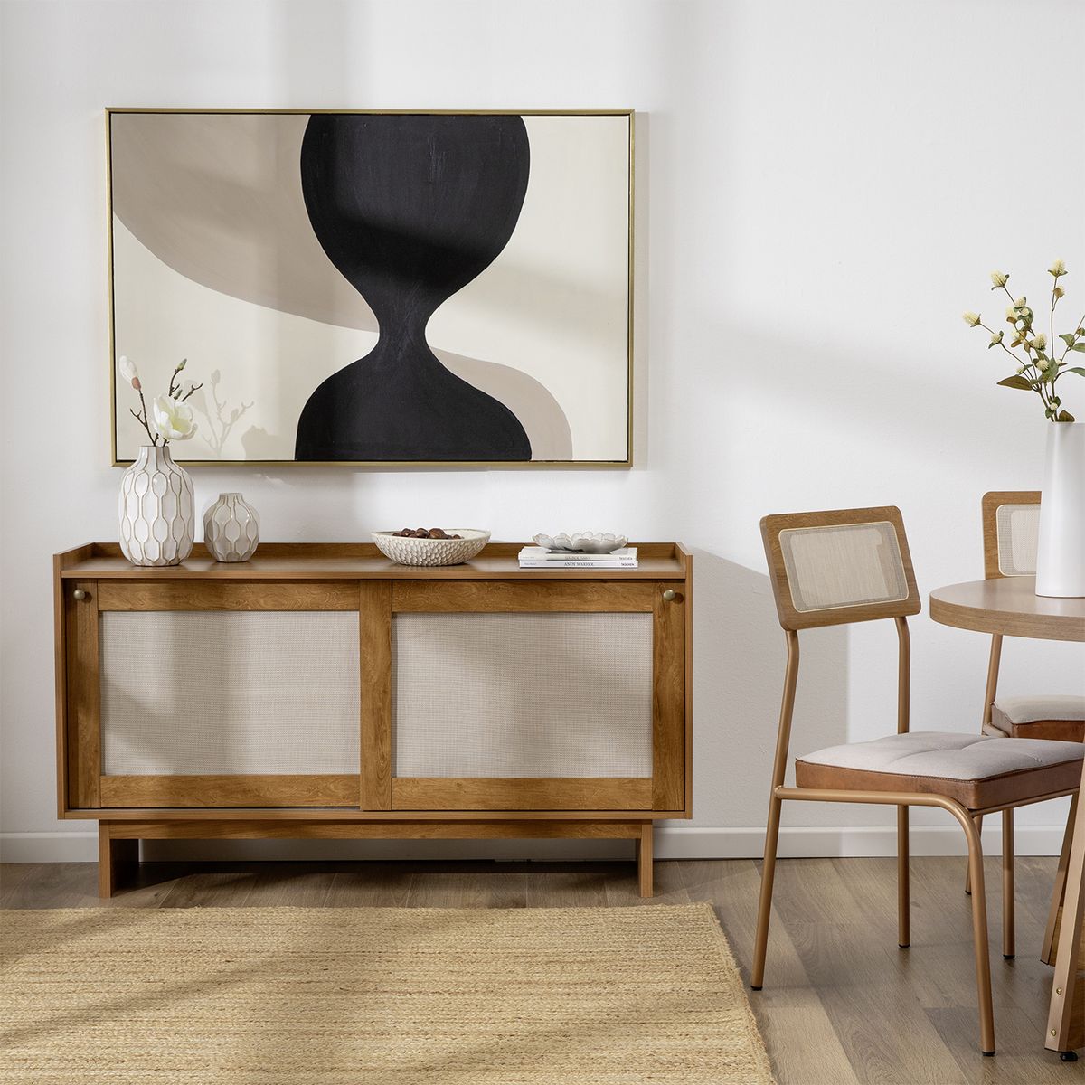 ROCA - Buffet Chapada 2 puertas canela