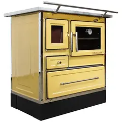 ALCAZAR - Cocina a Leña Calbuco MZ 90 Amarilla