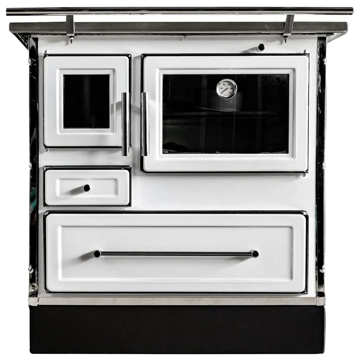 ALCAZAR - Cocina a Leña Calbuco MZ 90 Blanca