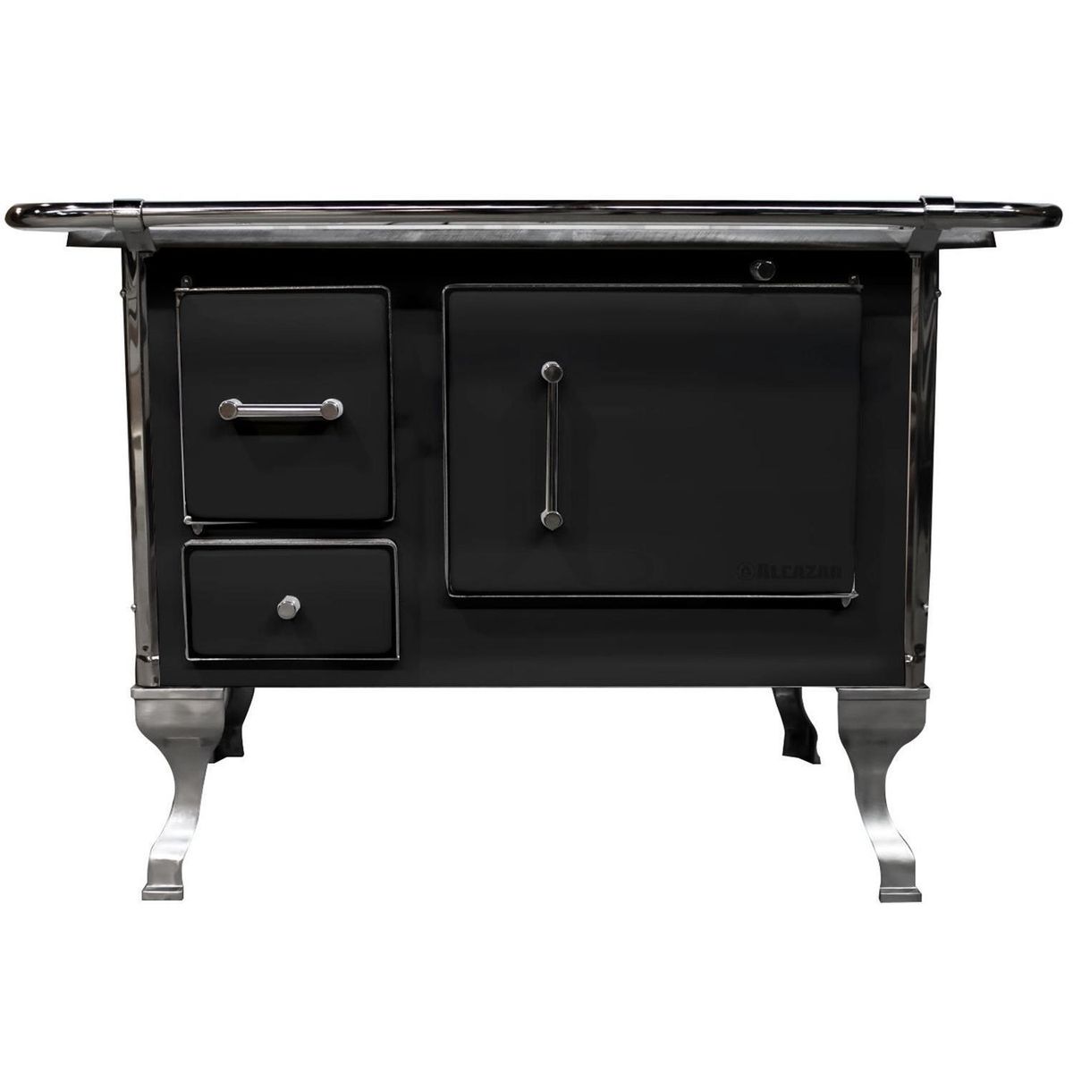 ALCAZAR - Cocina a Leña Llaima Tradicional 70 Negra