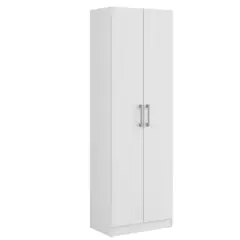 ROCA - Clóset Ferri 2 Puerta(s) 4 Repisa(s) 56xx38 cm Blanco