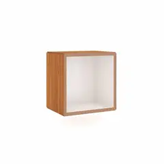 ROCA - Repisa Pernambuco MDF 1 Nivel(es) 33x33x24 cm Blanco