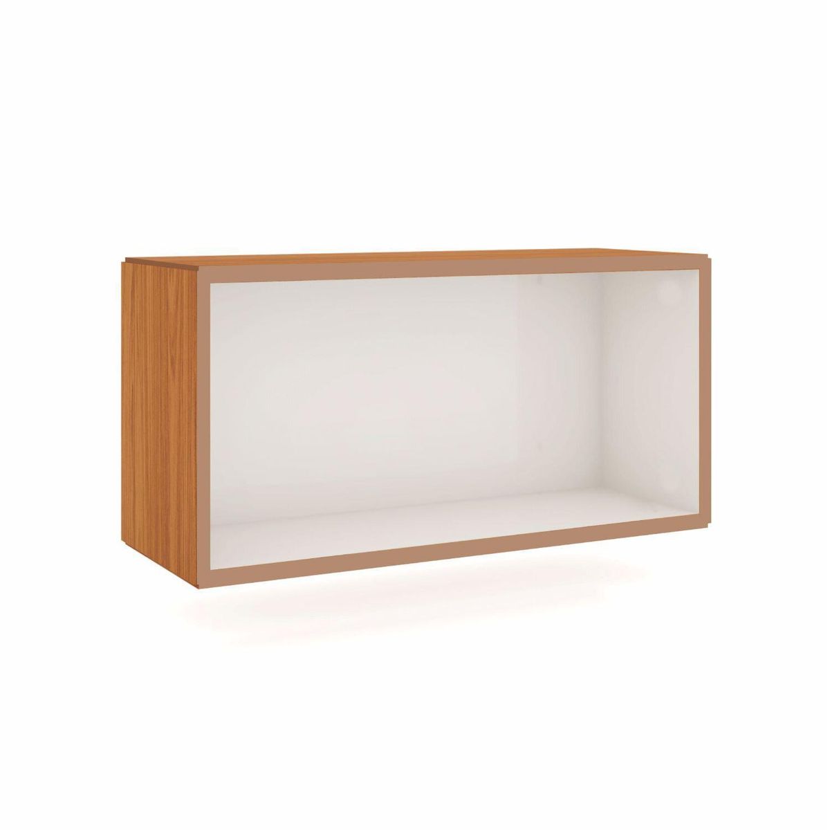 ROCA - Repisa Pernambuco MDF 1 Nivel(es) 66x33x24 cm Blanco
