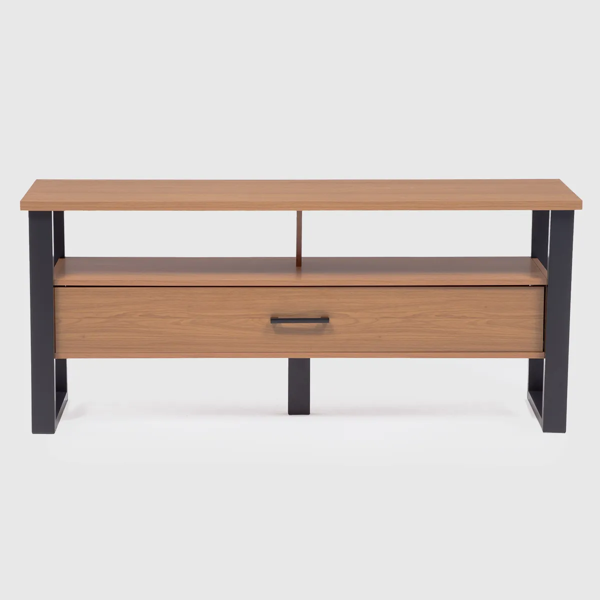 ROCA - Rack Guayacán 1 cajón roble-negro