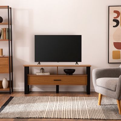 Imagen 2 del producto Rack Guayacán 1 cajón roble-negro