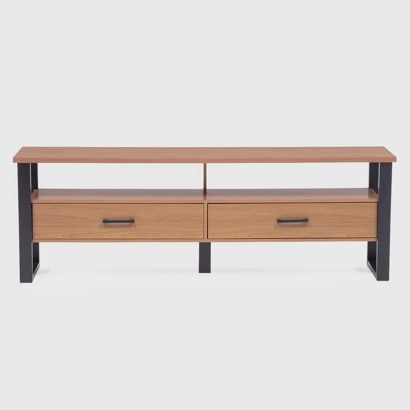 ROCA - Rack TV" 75 " Queule Roble - negro 180x60x35.5 cm