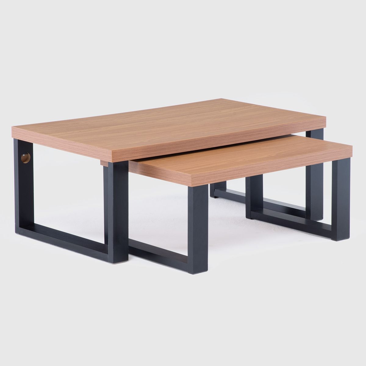 ROCA - Mesa de centro Yulton roble-negro