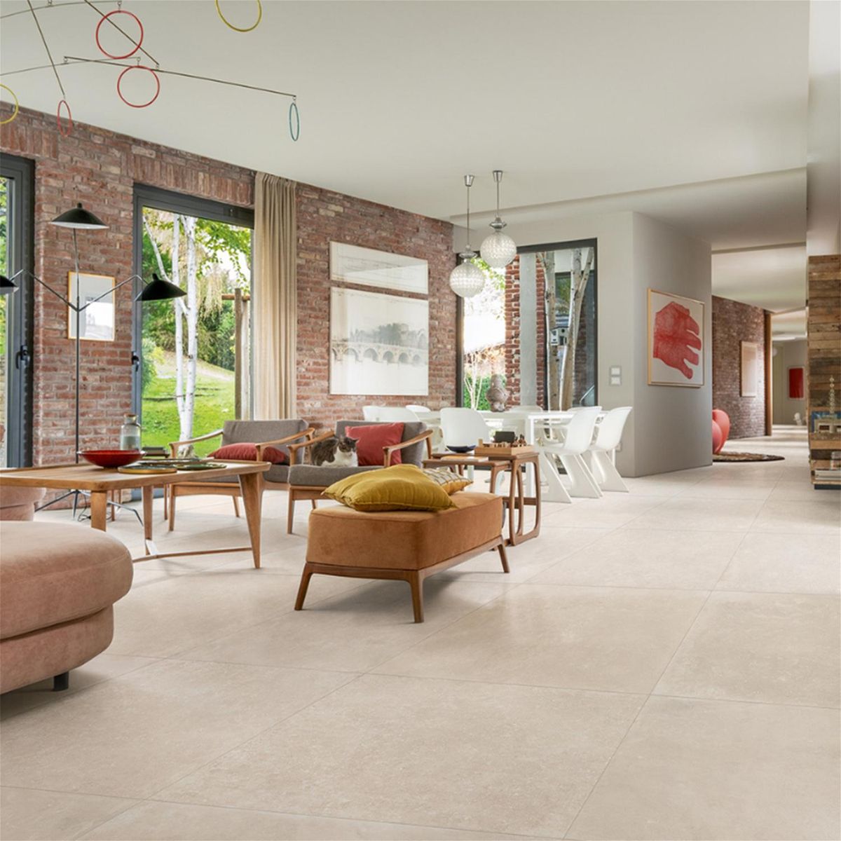 GENERICO - Porcelanato 90x90 cm Namur Beige 1.62 m2