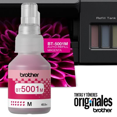 Imagen 2 del producto Tinta Magenta Bt5001M Rendimiento 5000 Páginas Para Multifuncional