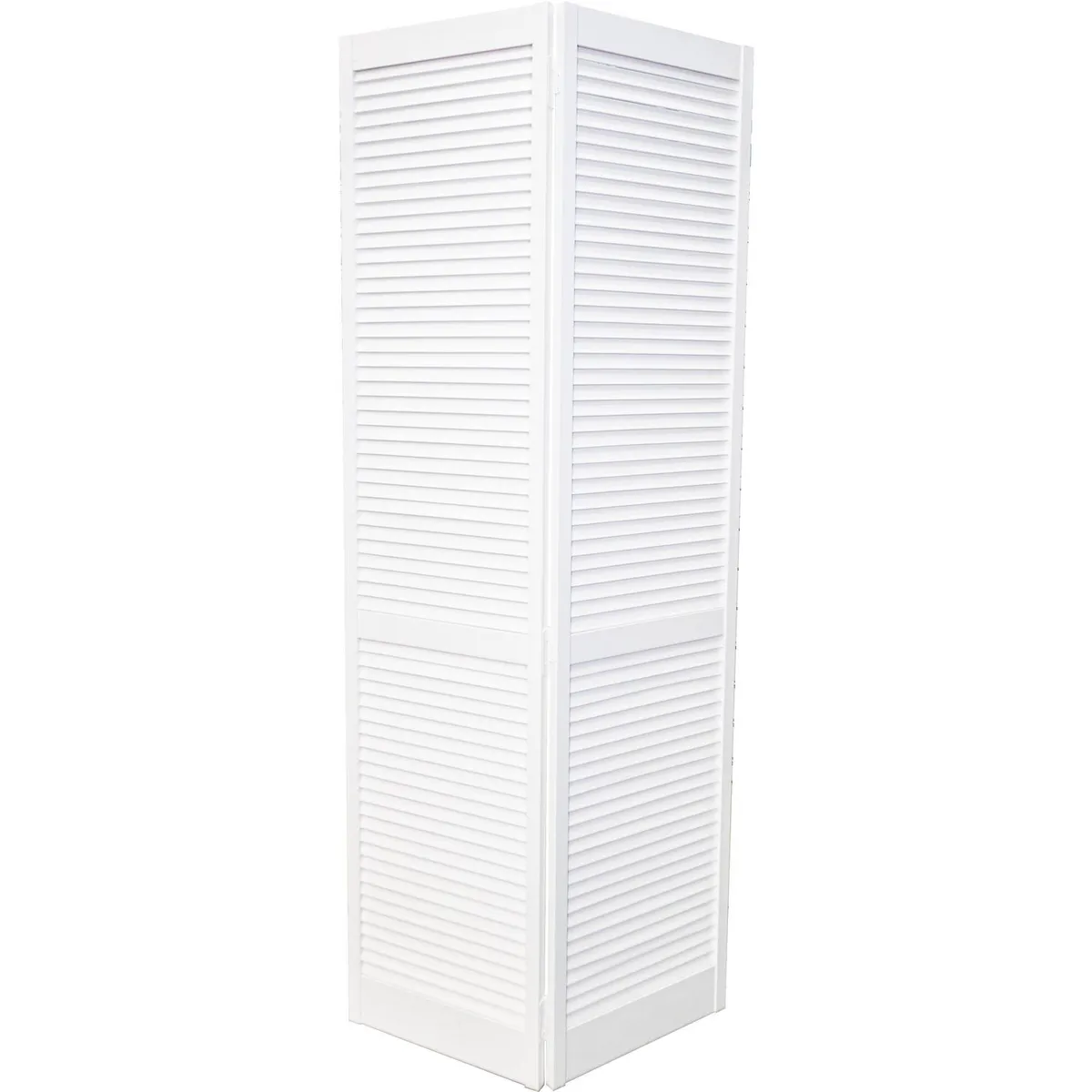 TIMBERMAC - Puerta Closet Pino Celosia Blanca Bifold 91x200