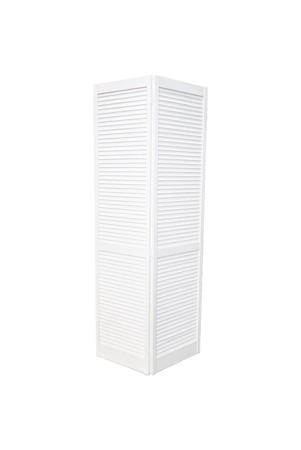 Puerta Bifold Closet Pino Celosía Blanca 76X200 Cm | Sodimac Chile