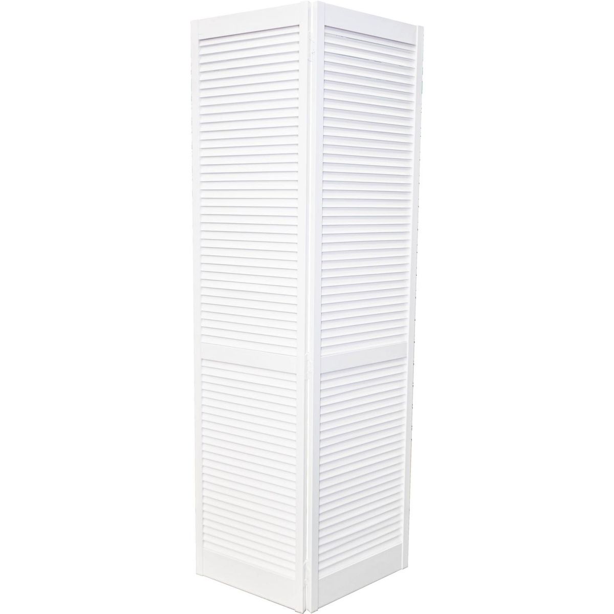 TIMBERMAC - Puerta Closet Pino Celosia Blanca Bifold 61x200
