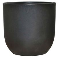 Macetero Rotomoldeado Muna de Polietileno 55x53 cm Grafito