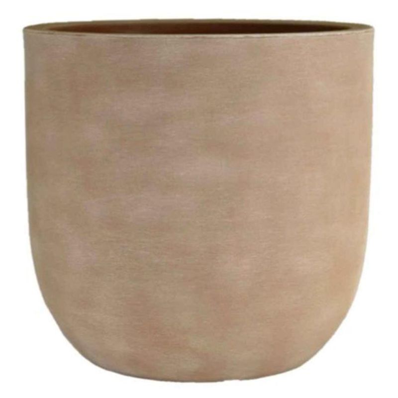 DECO POTTERY - Macetero Rotomoldeado Muna de Polietileno 35x33 Arena