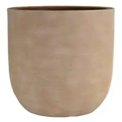 DECO POTTERY - Macetero rotomoldeado muna arena 33x35 cm