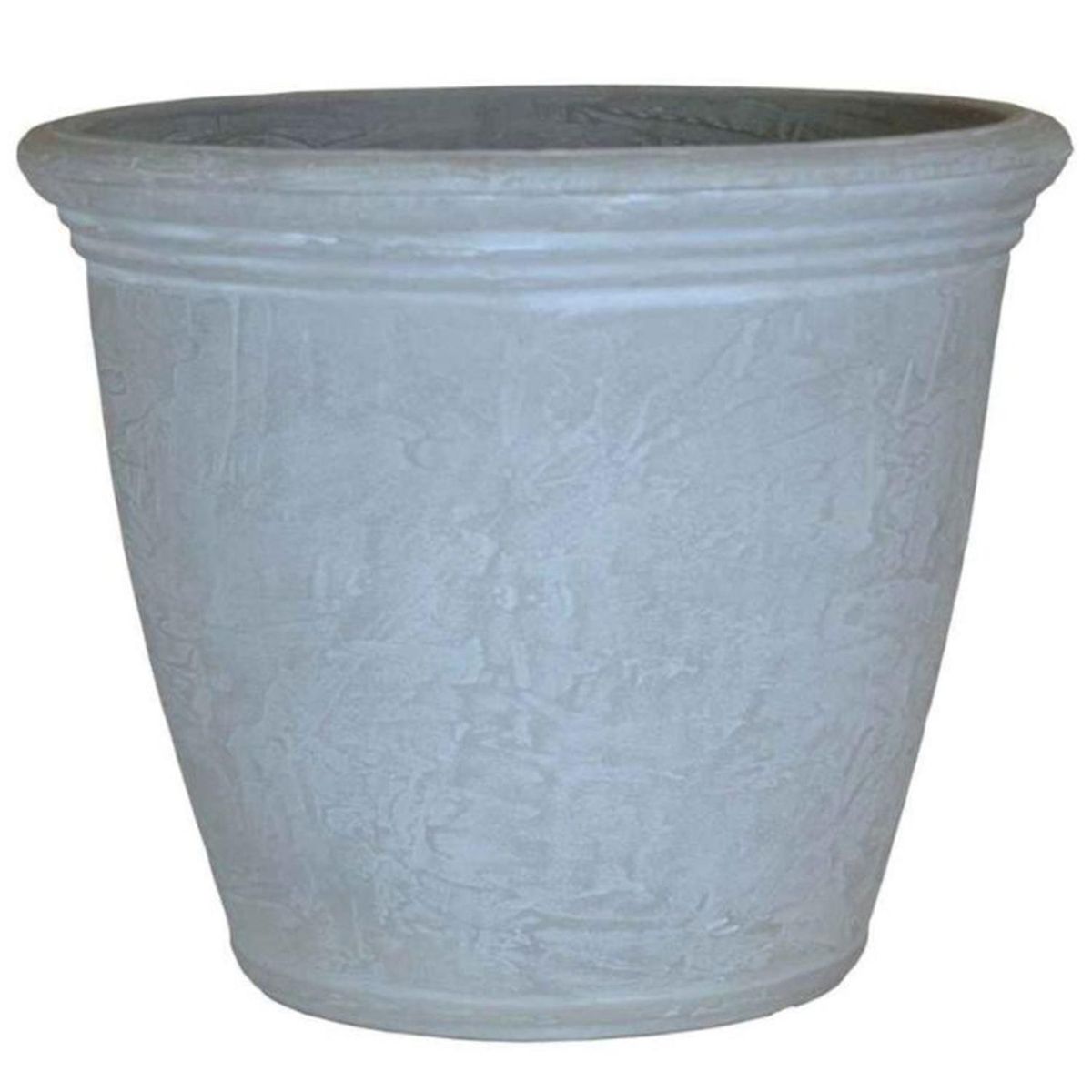 DECO POTTERY - Macetero Rotomoldeado Kiri de Polietileno 40x36 cm Gris