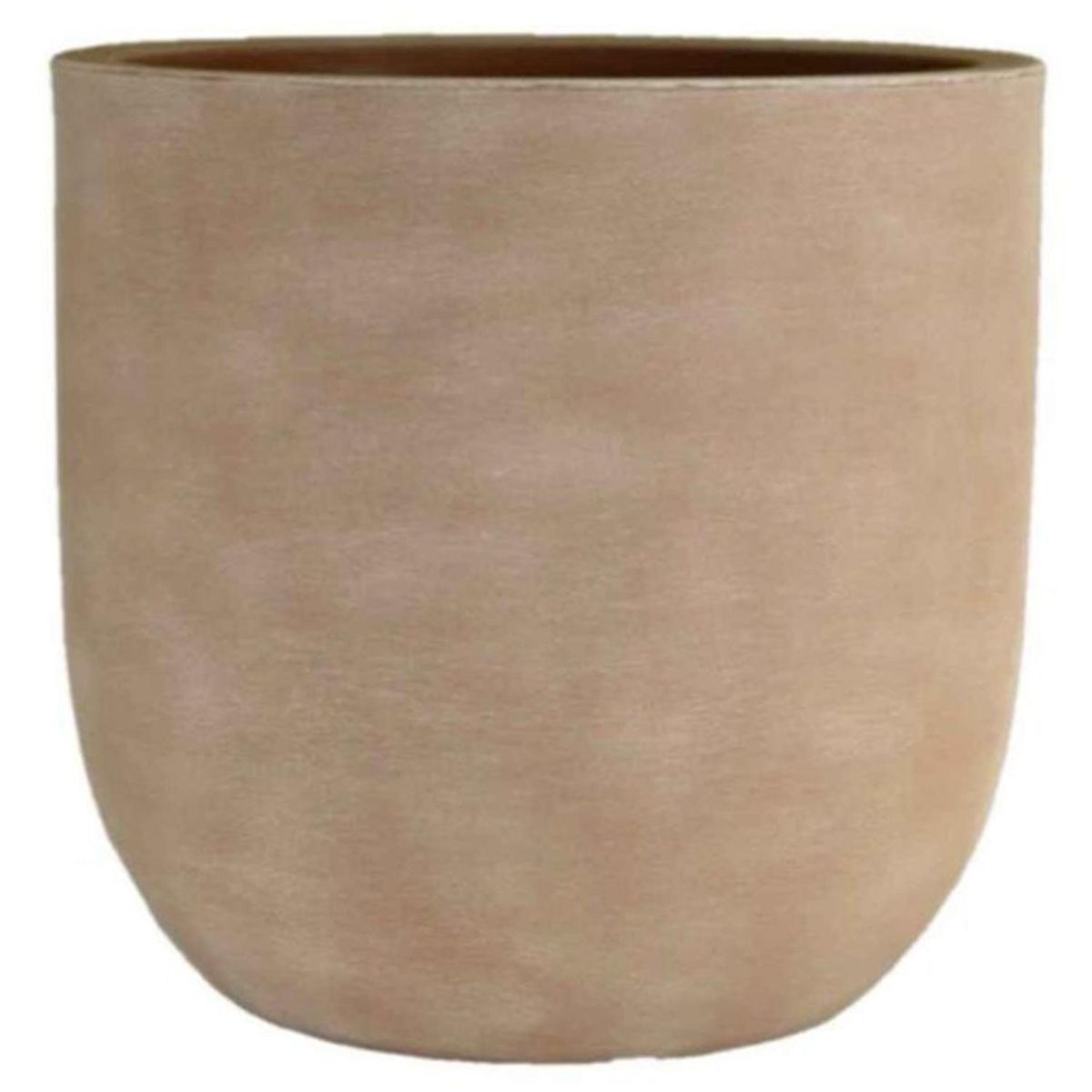 DECO POTTERY - Macetero Rotomoldeado Muna de Polietileno 55x53 cm Arena