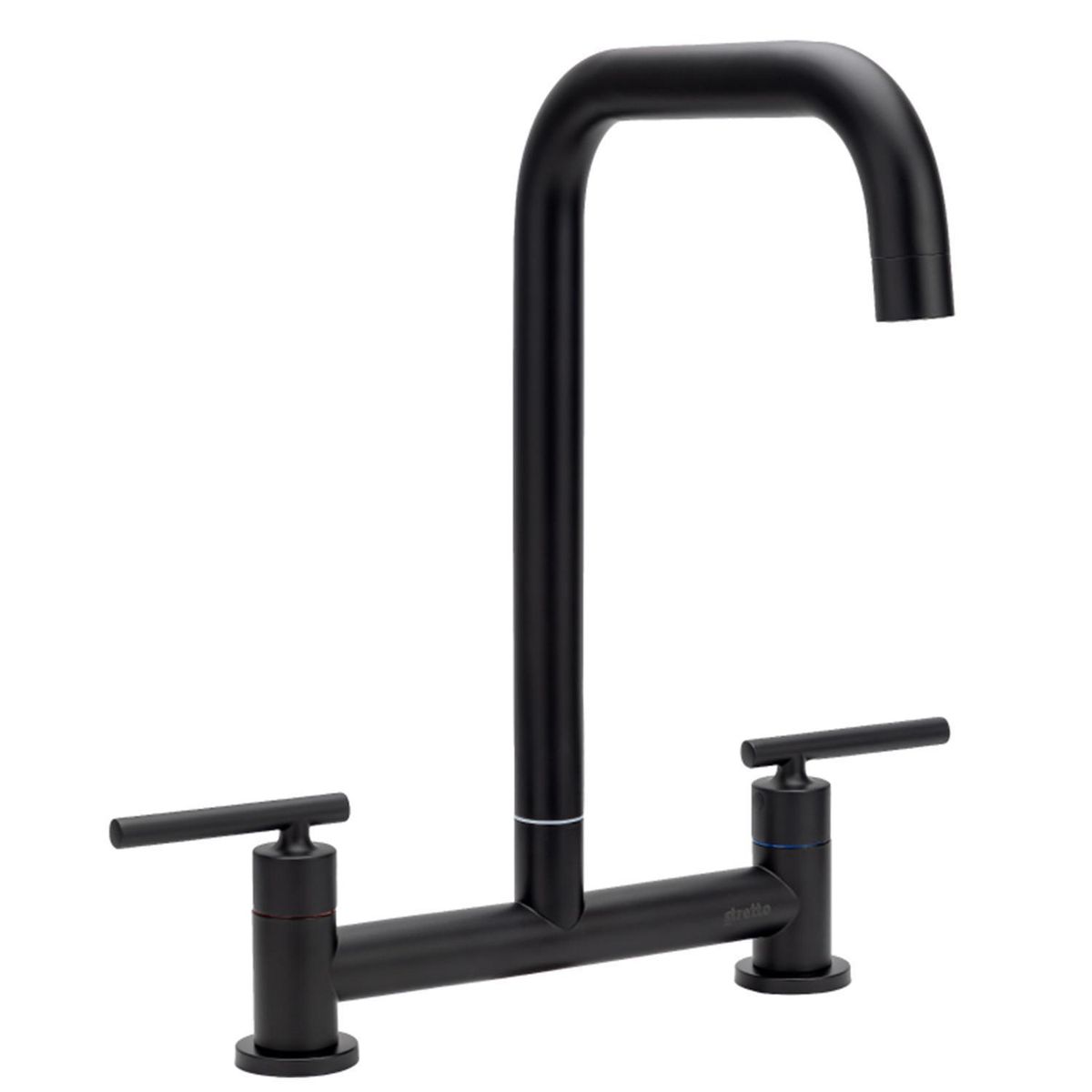 STRETTO - Combinación Lavaplatos Lecco Negro