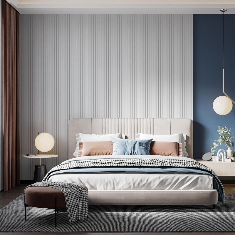 MASISA - Wall Panel 3D 16x244 cm Blanco 1.560 m2