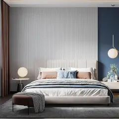 MASISA - Wall Panel 3D 16x244 cm Blanco 1.560 m2