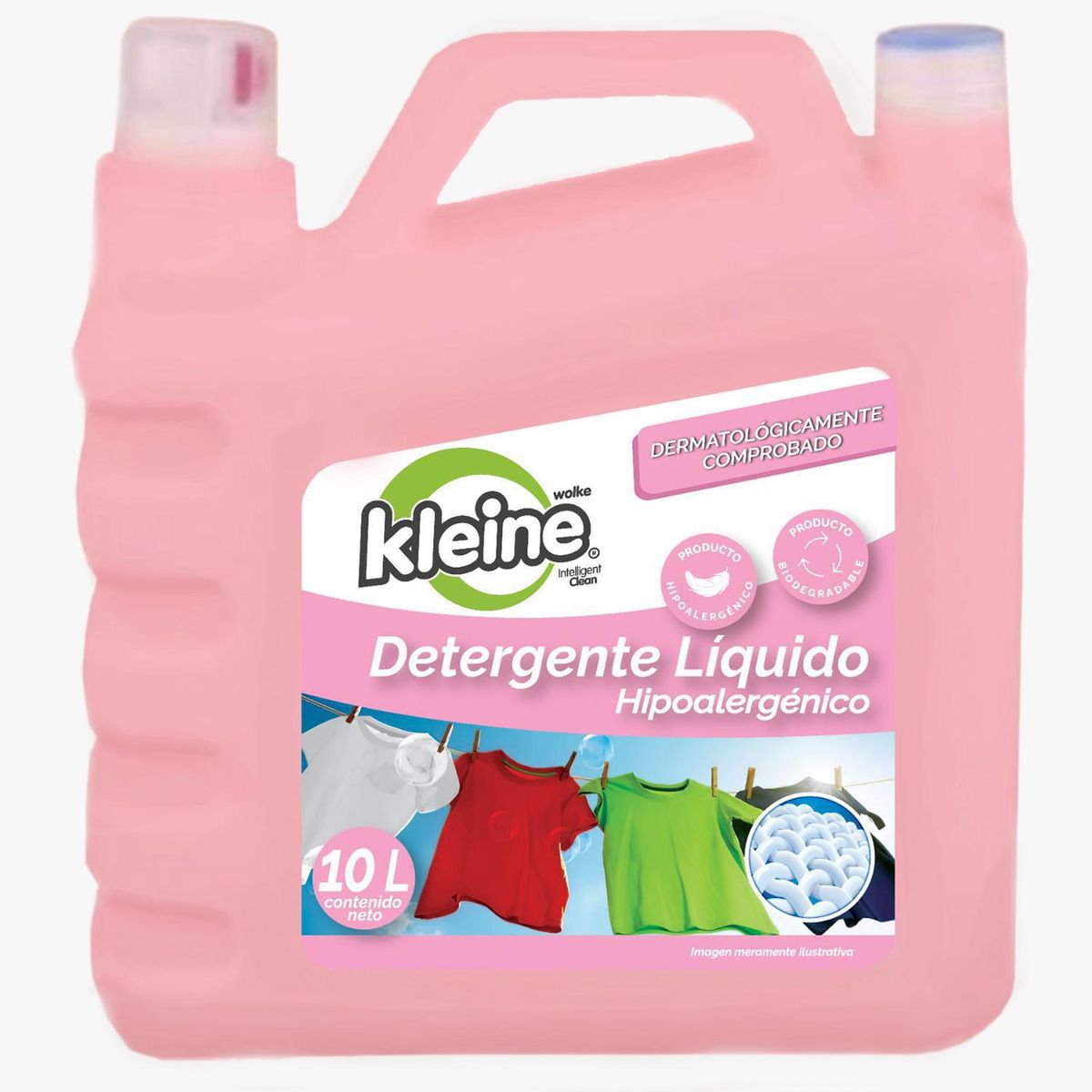 KLEINE WOLKE - Detergente Líquido Hipoalergénico Kleine Wolke 10 Litros Original