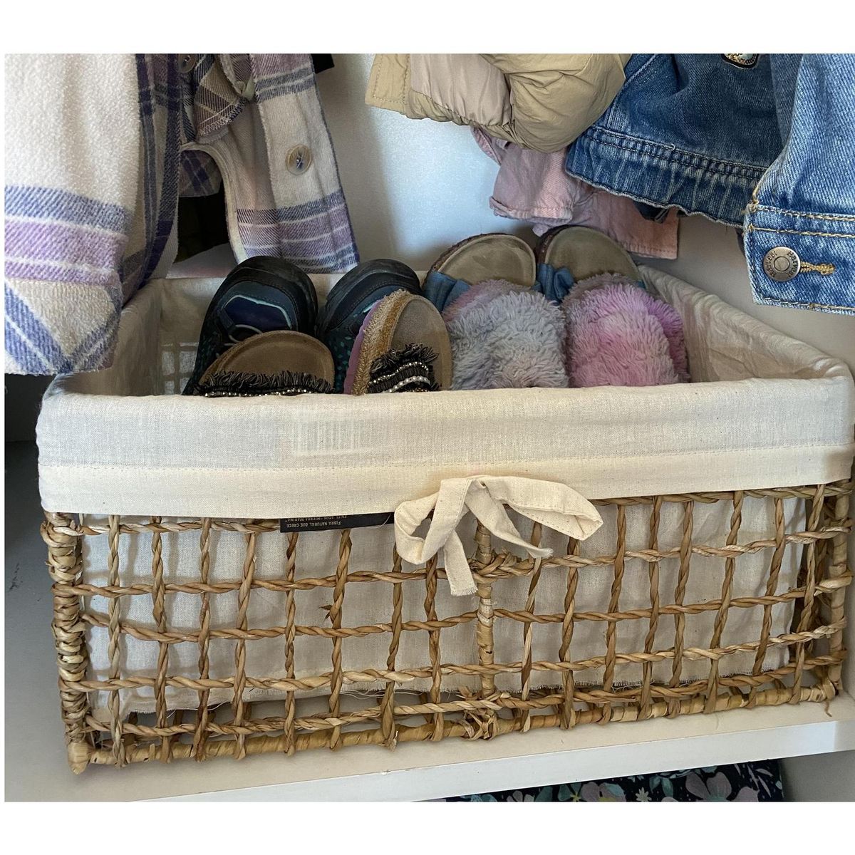 DECOGREEN - Canasto Recto Budha 40X30X18 Cm