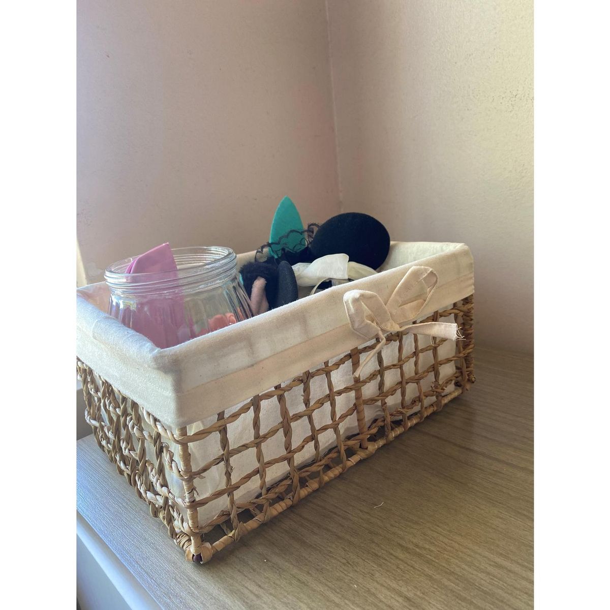 DECOGREEN - Canasto Recto Budha 30X20X14 Cm