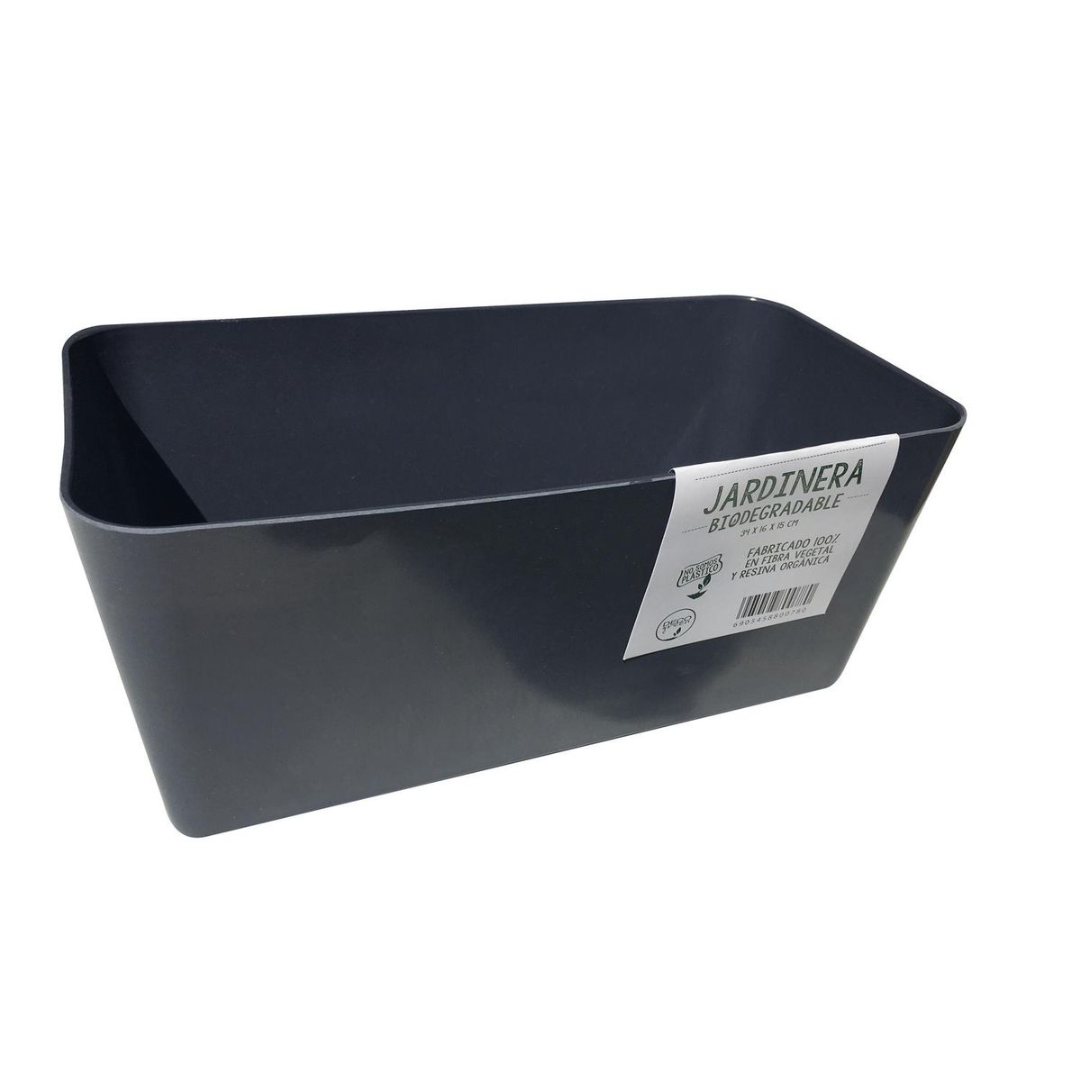 DECOGREEN - Jardinera bio grafito