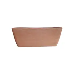 POTTERY - Jardinera Rectangular Garda 32cm Terrarcilla Deroma