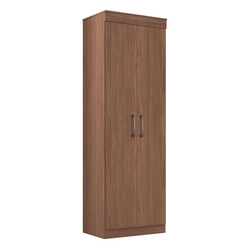 ONESSTA - Clóset Multiuso 2 Puerta(s) 6 Repisa(s) 61xx40 cm Café