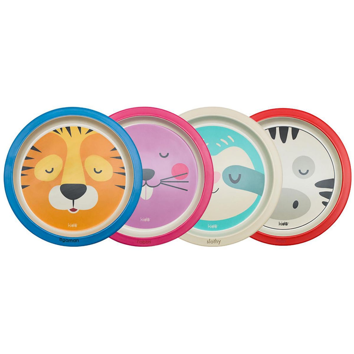 KIDO - Plato Infantil Kido Animales para Bebé 100 cc