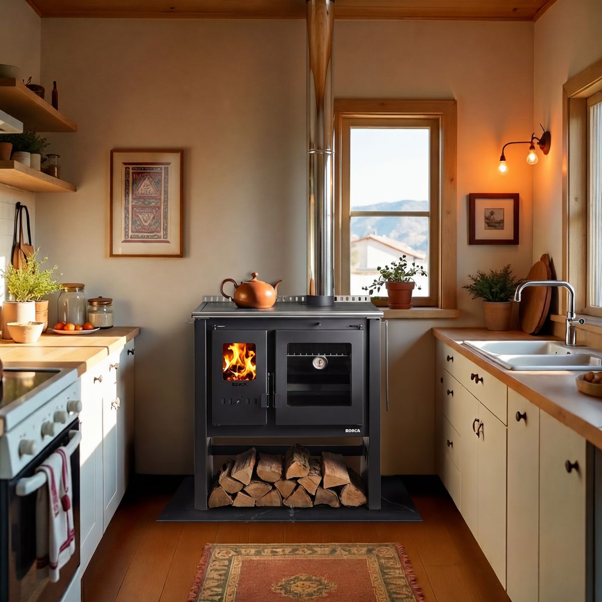 BOSCA - Cocina a Leña Platos Charcoal Cocina a Leña Bosca Ares 70 Charcoal