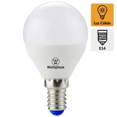 BP ILUMINACION - Ampolleta Led Mini Bola 5 W E14 450 lm Luz Cálida