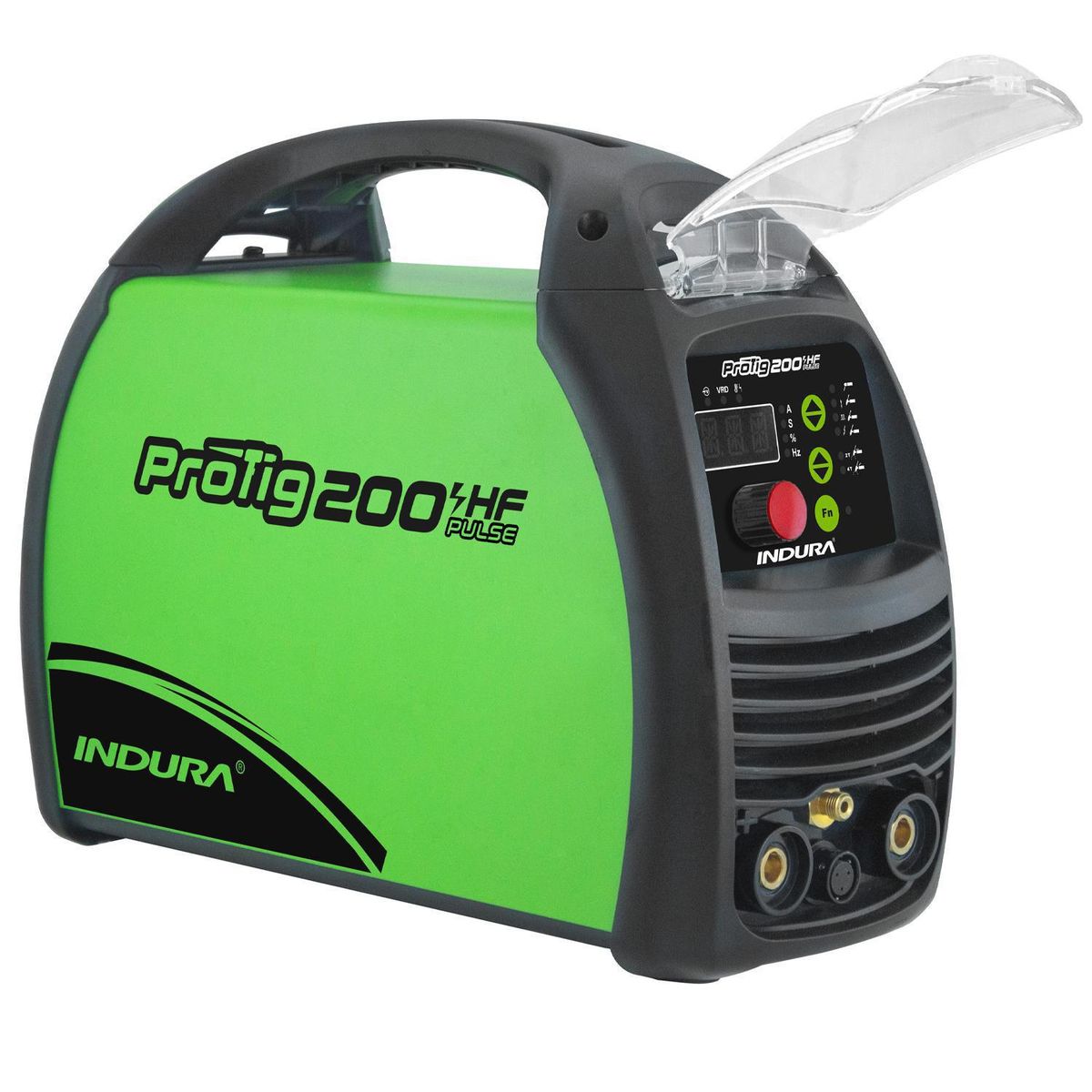 Soldadora arco manual y TIG HF 200 Amp, marca INDURA - Foto 2