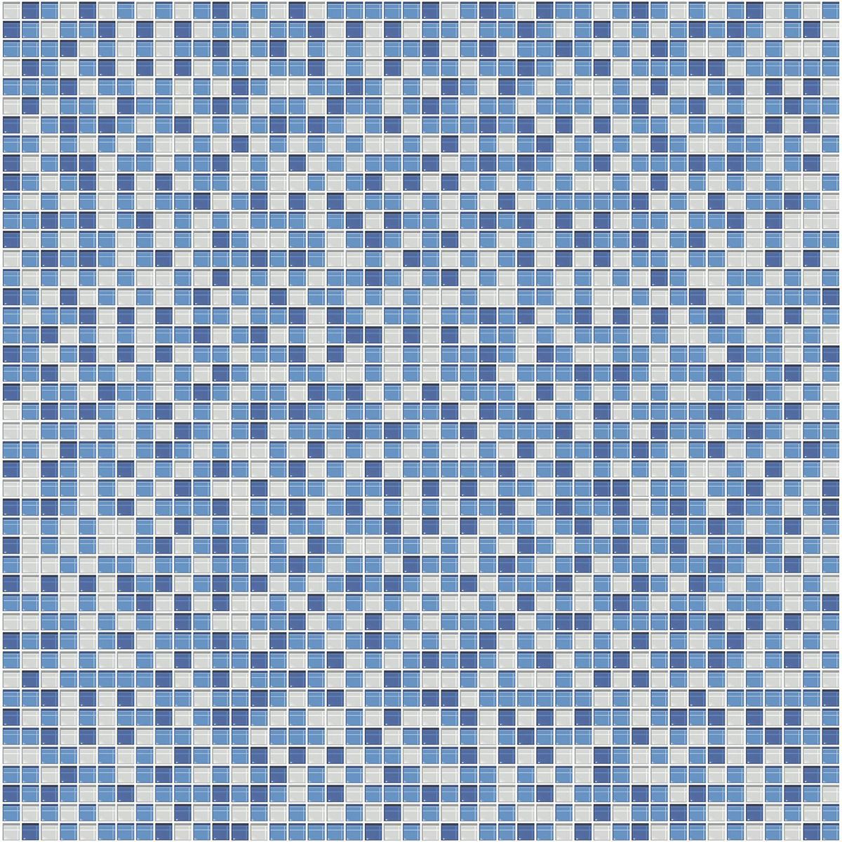 PIZARRENO - Simplisima ceramica mosaico Aqua 6 mm 3 unidades
