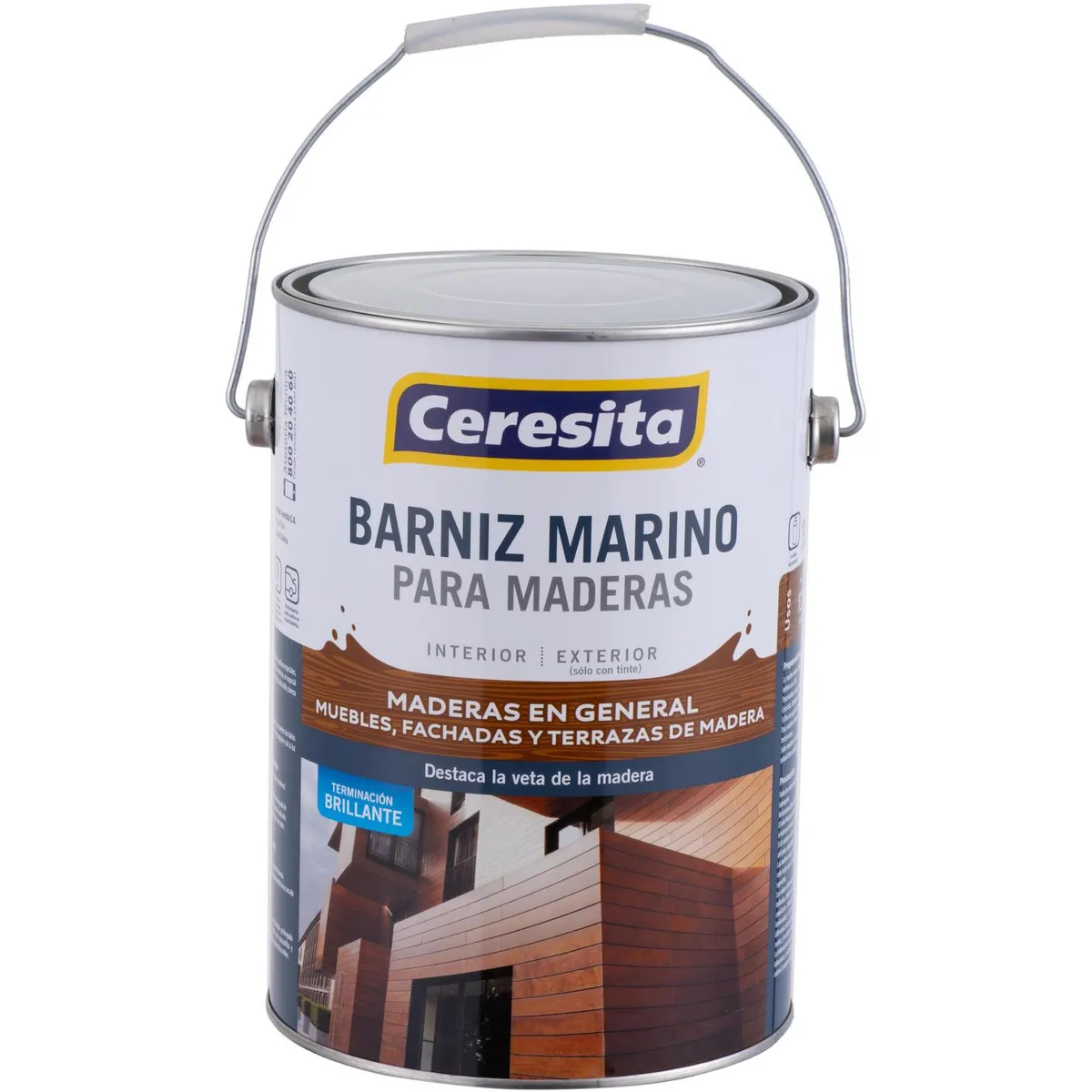 CERESITA - Barniz Marino Brillante 1 galón(es) Nogal