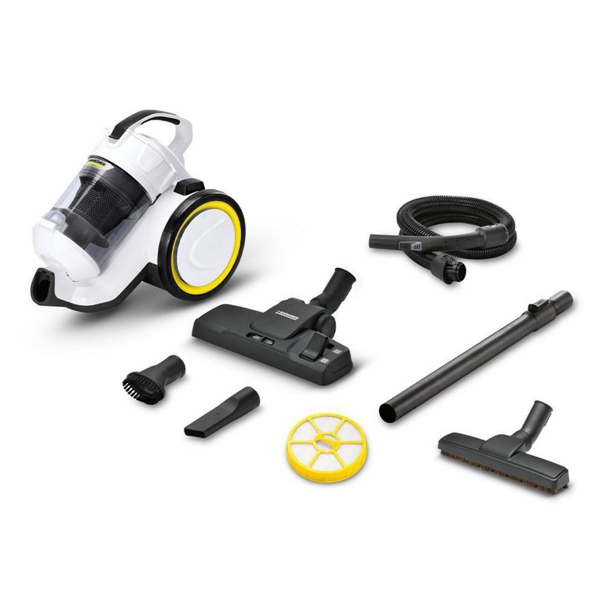 KARCHER - Aspiradora Ciclónica con Filtro HEPA 1100 W 0.9 Litros VC 3