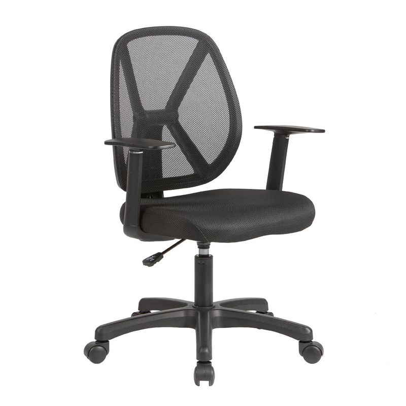 ONE SIT - Silla Escritorio Ergonómica New Genova Negro