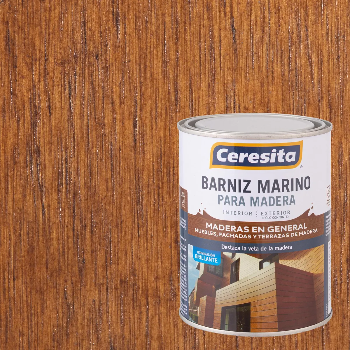 CERESITA - Barniz Marino Brillante 0.25 galón(es) Nogal