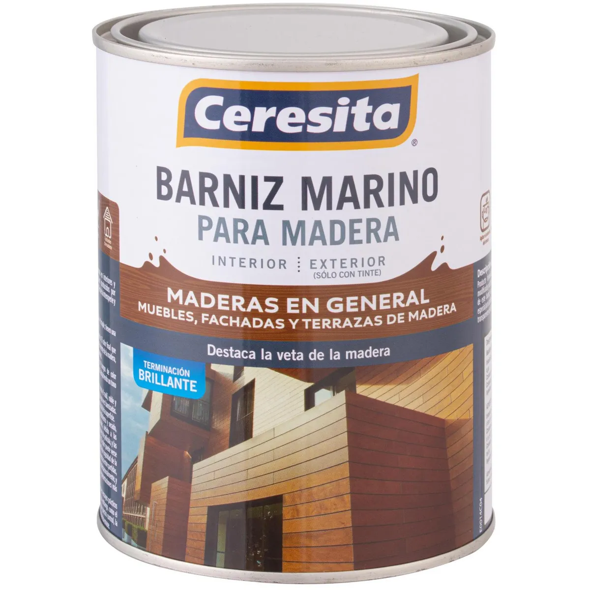 CERESITA - Barniz Marino Brillante 0.25 galón(es) Nogal