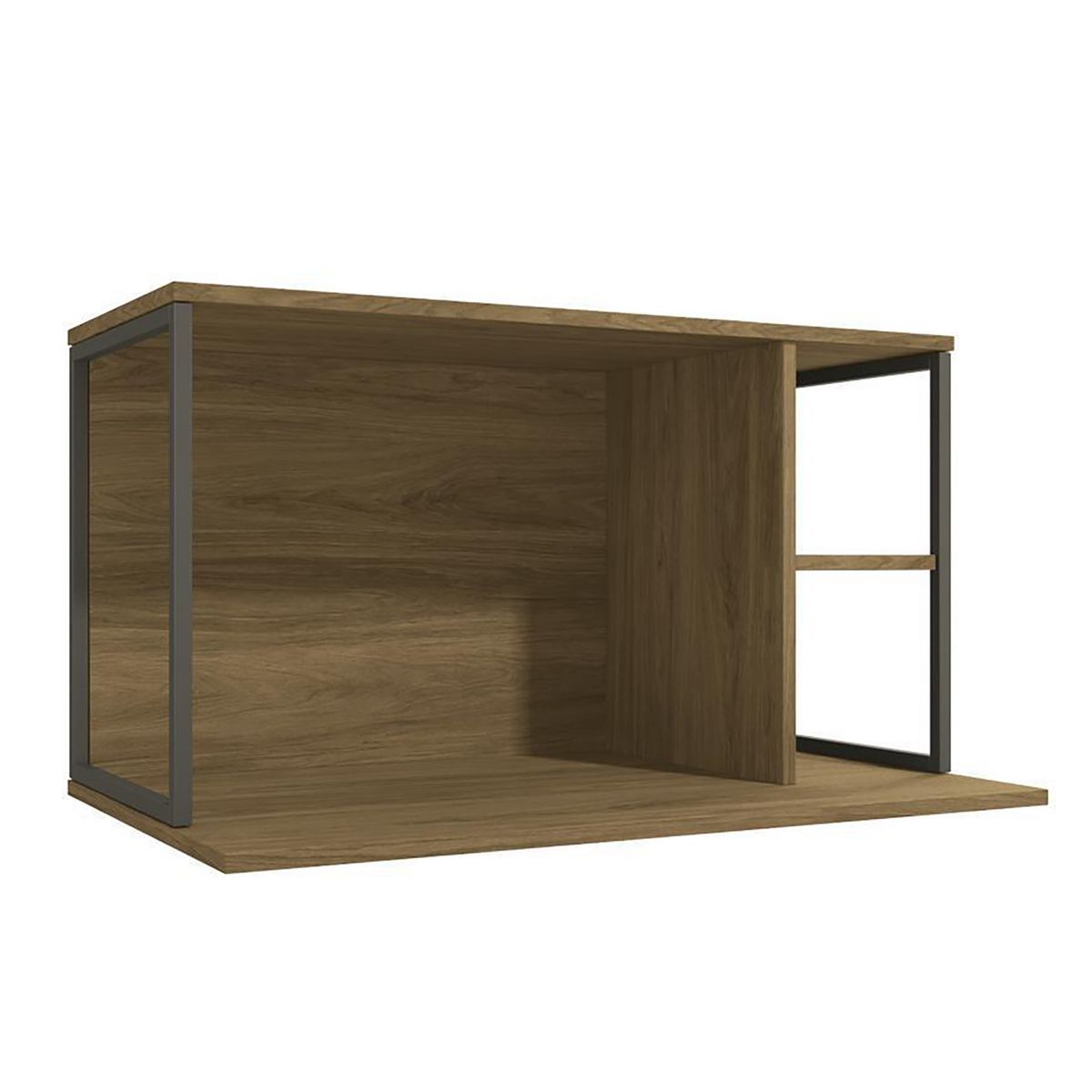 HOGA - Mueble para microondas Versa castaño