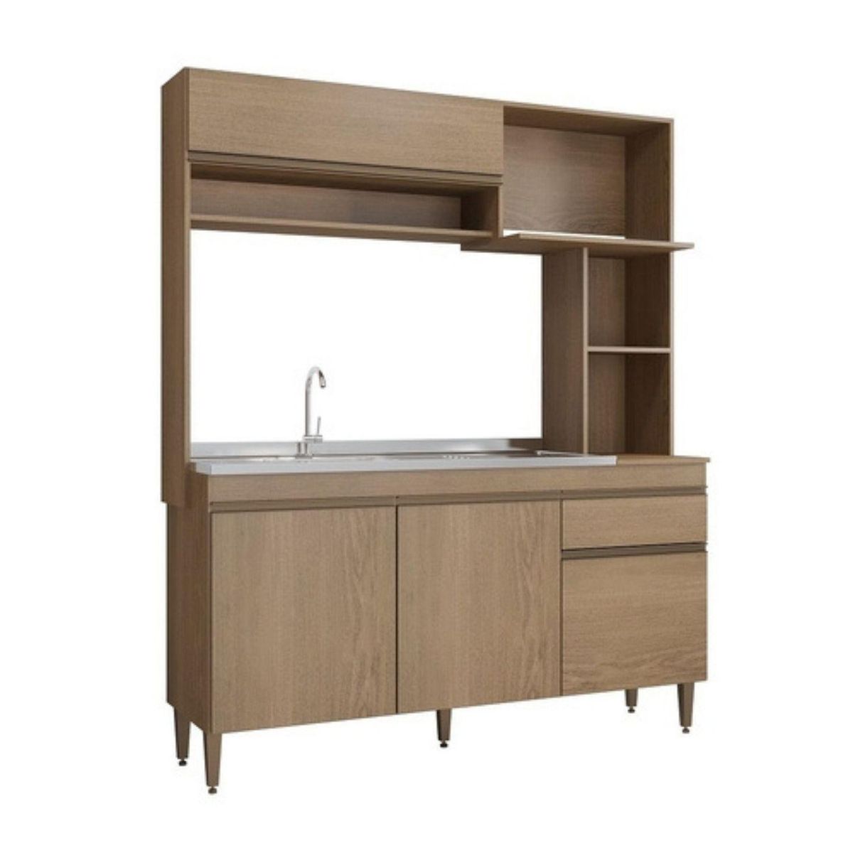 HOGA - Mueble De Cocina Rebeca Avellana