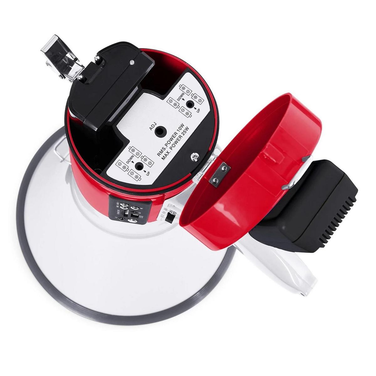 FONESTAR - Megáfono 25W recargable USB SD